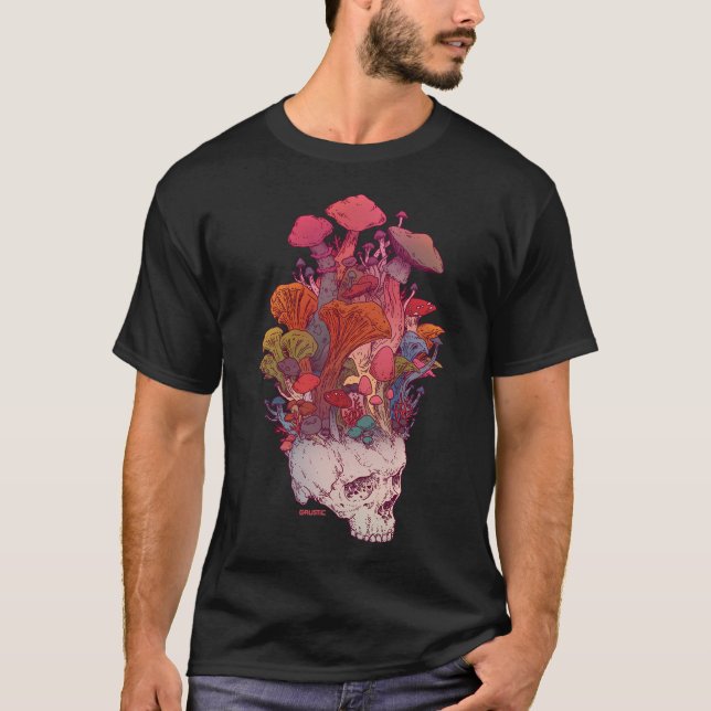 T-shirt Champignons du crâne (Devant)