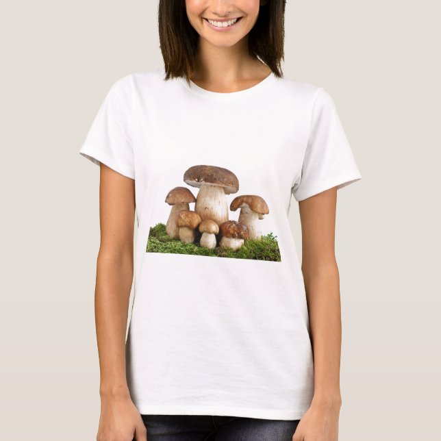 T-shirt Champignons edulis de boletus (Devant)