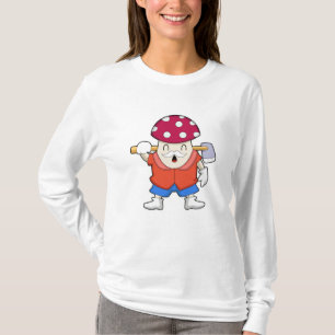 T-shirt Champignons en tant qu'agriculteur avec l'Ax