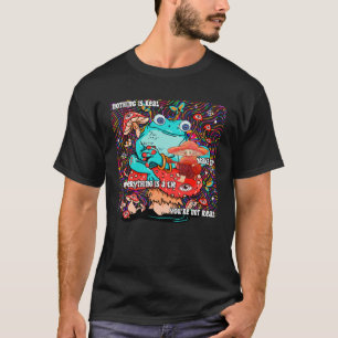 T-shirt Champignons esthétiques Weirdcore avec les yeux Ch