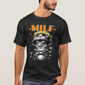 T-shirt Champignons et grenouilles Retro vintages