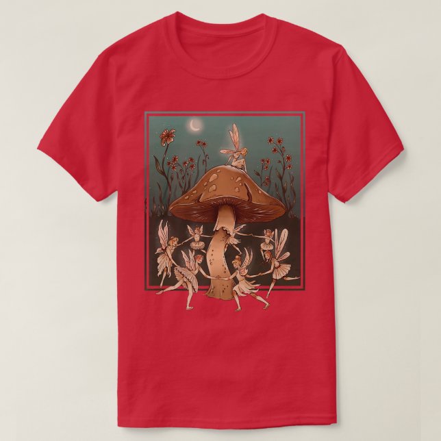T-shirt Champignons Fairy Magical (Design devant)