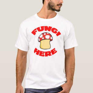 T-shirt Champignons ici