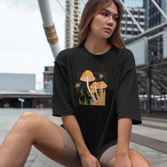 T-shirt Champignons Jardin Cottagecore (Créateur téléchargé)