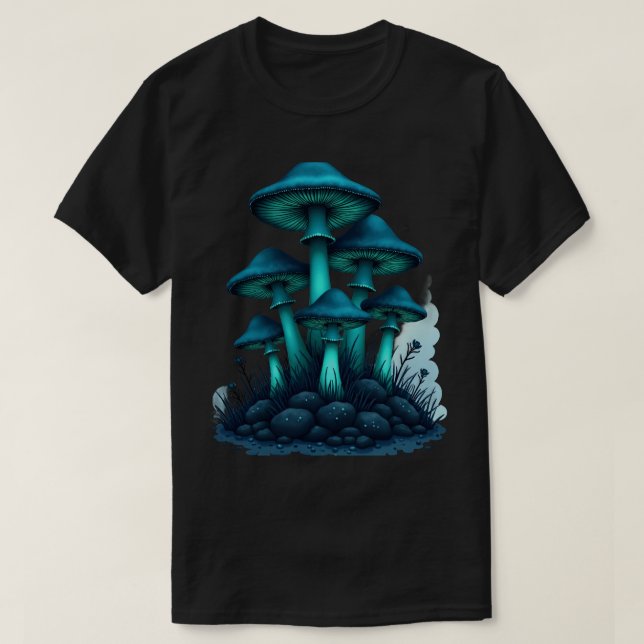 T-shirt Champignons Luminescents (Design devant)
