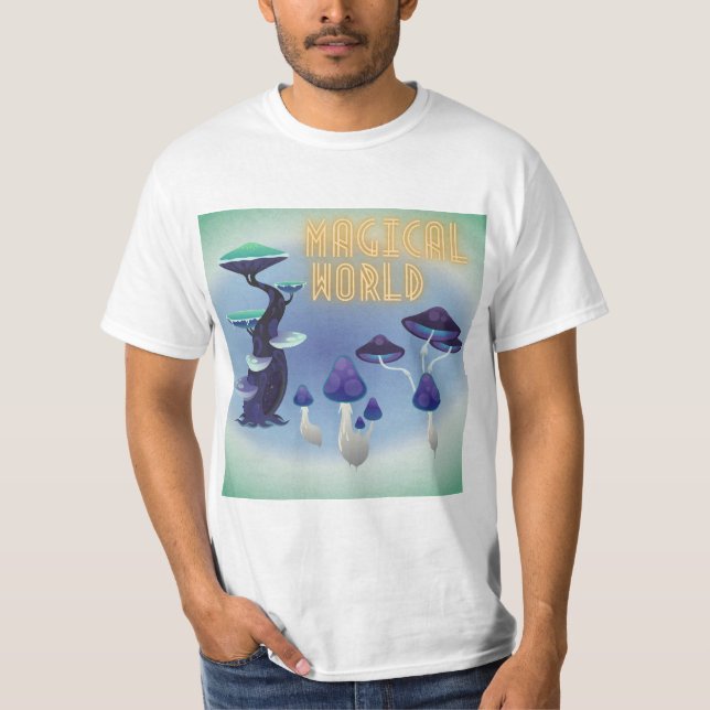 T-shirt Champignons MAGIQUES (Devant)