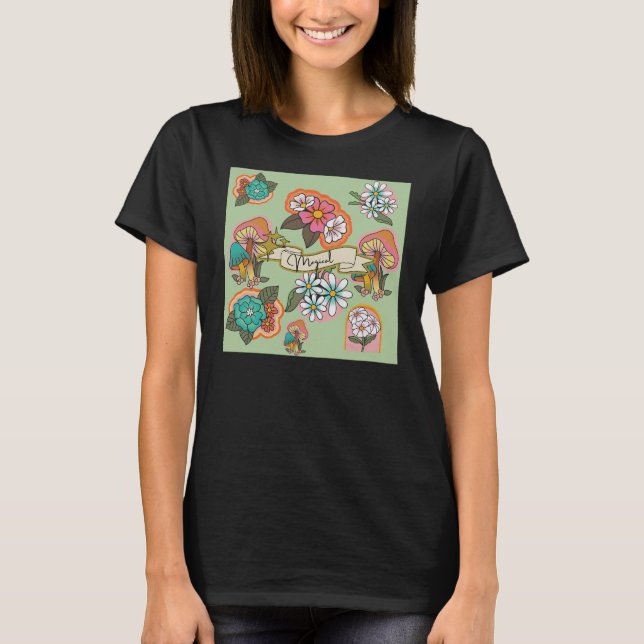 T-shirt Champignons MAGIQUES (Devant)