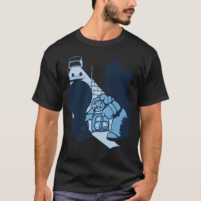 T-shirt Champignons Magiques rétro (Devant)
