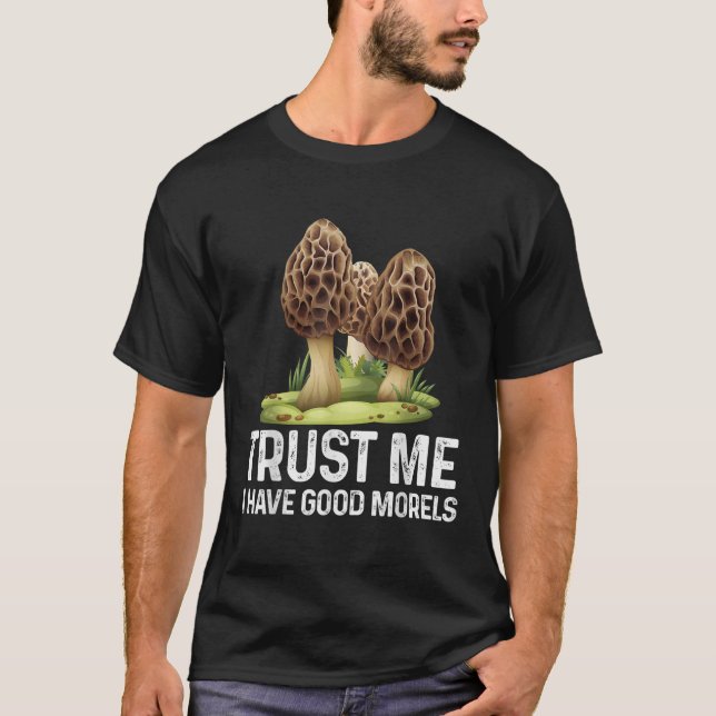 T-shirt Champignons moraux Teinny Drôle de recherche de mo (Devant)