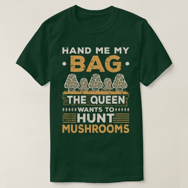 T-shirt Champignons Morel (Design devant)