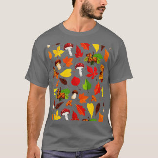 T-shirt Champignons Motif mignon Mycologie esthétique Fu
