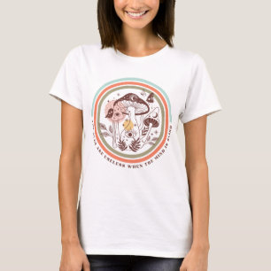 T-shirt Champignons mystiques Boho