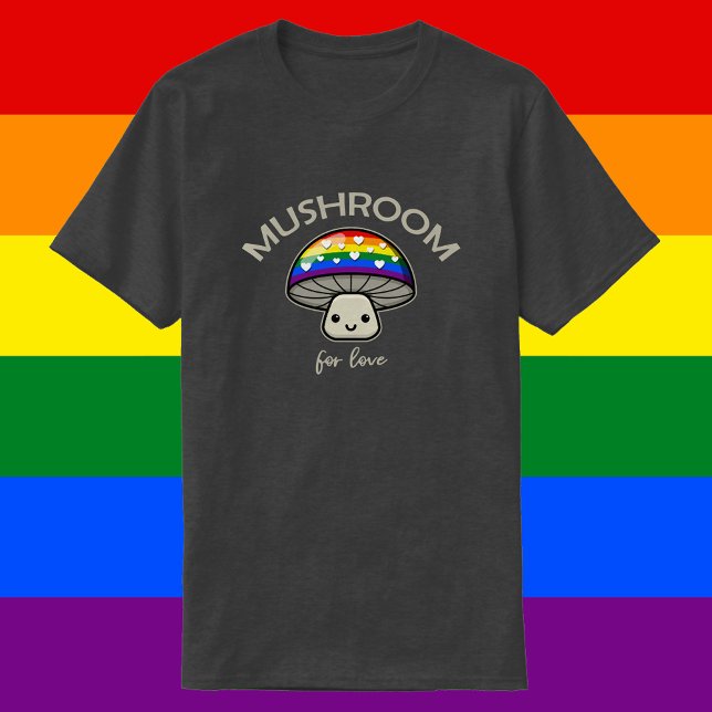T-shirt Champignons Pour L'Amour - Champignons Punny LGBTQ (Créateur téléchargé)