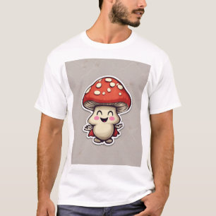 T-shirt Champignons souriants