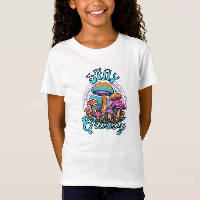 T-shirt champignons Super (Devant)