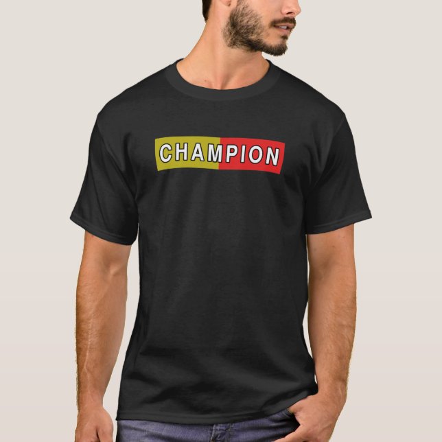 t-shirt champion (Devant)