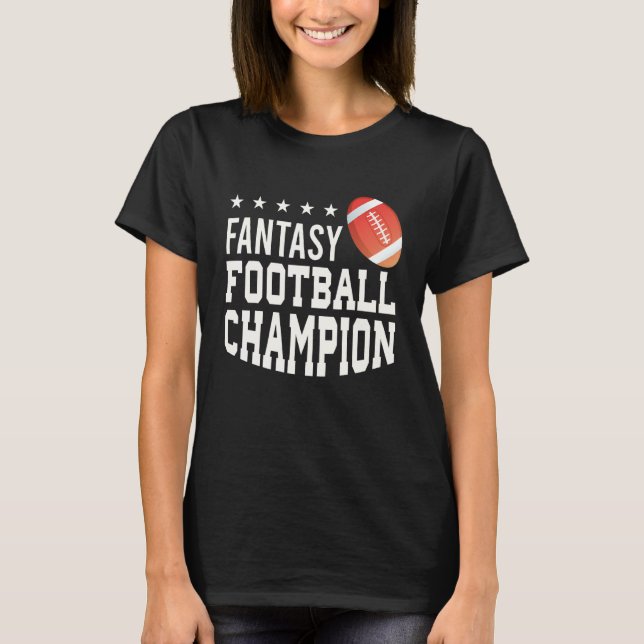 T-shirt Champion américain de football Imaginaire Cool de  (Devant)