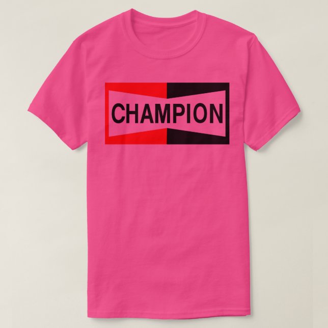 T-shirt Champion Brad Pitt Hollywood (Design devant)