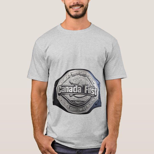 T-SHIRT CHAMPION CANADAFIRST (Devant)