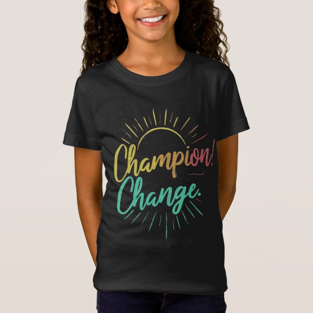 T-Shirt Champion Change (Devant)
