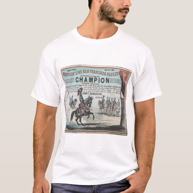 T-shirt Champion Clipper voile  (Devant)