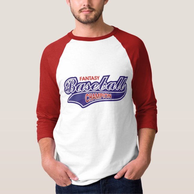 T-shirt Champion de base-ball d'imaginaire (Devant)