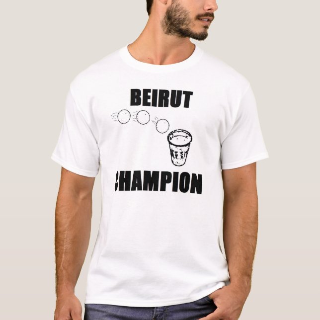 T-shirt Champion de Beyrouth (Devant)