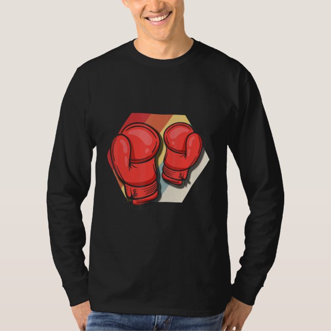 T-shirt Champion de boxe de salle de gym (Devant)
