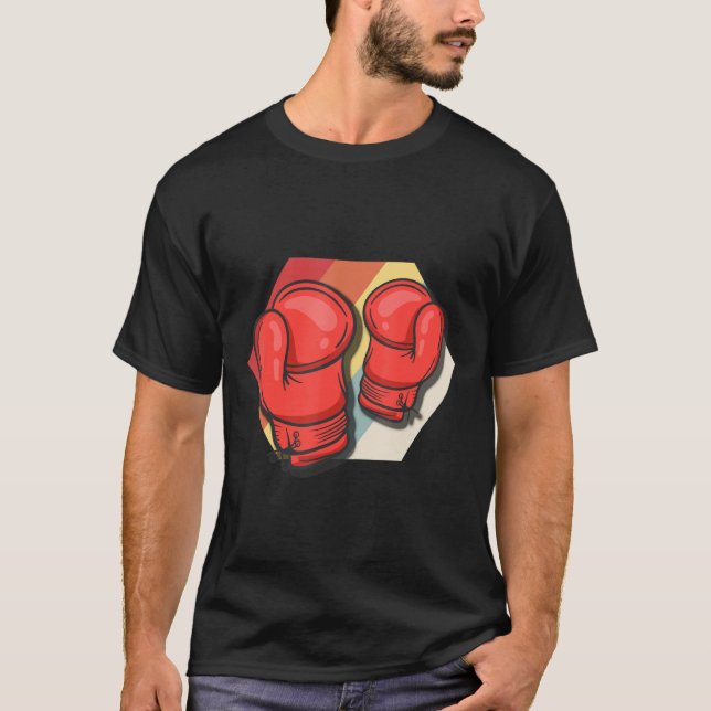 T-shirt Champion de boxe de salle de gym (Devant)