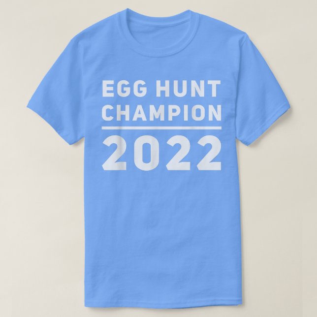 T-shirt Champion de chasse aux oeufs drôle 2022 Nouveau pa (Design devant)