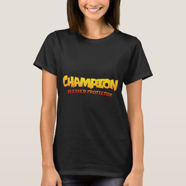T-shirt Champion de Clash de Classe (Devant)