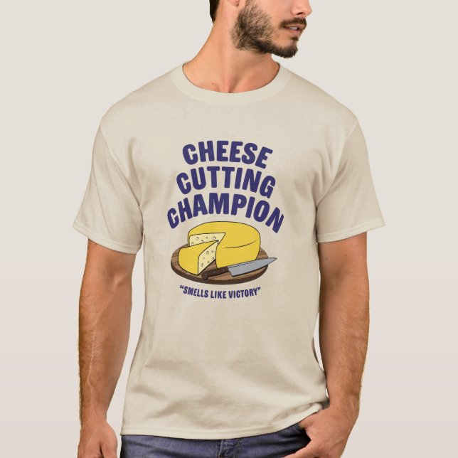 T-shirt Champion de coupe de fromage (Devant)