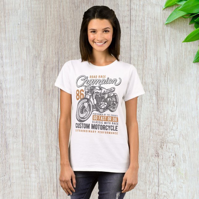 T-shirt Champion de course sur route (Créateur téléchargé)