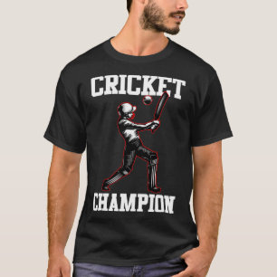 T-shirt Champion de cricket2