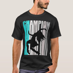T-shirt Champion de danse Turquoise