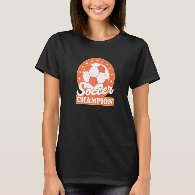 T-shirt Champion de football (Devant)
