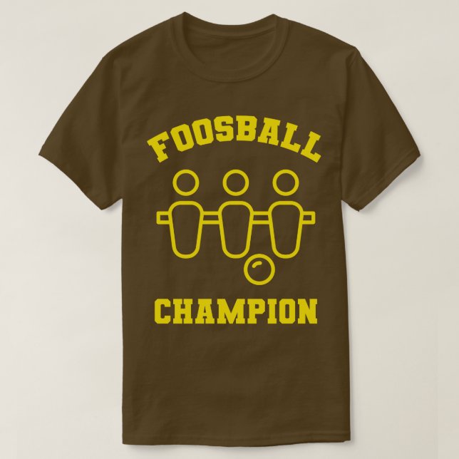 T-shirt Champion de football (Design devant)