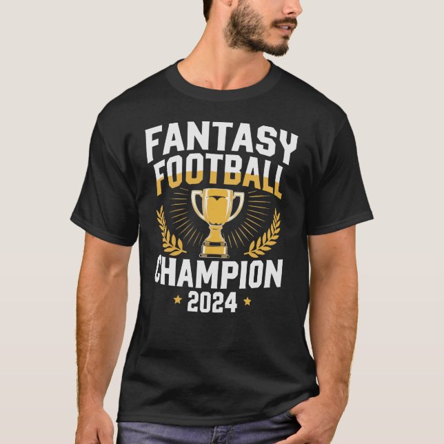 T-shirt Champion de football Imaginaire 2024 (Devant)