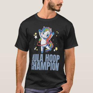 T-shirt Champion de Hula Hoop Danse Workout Exercice Hoope