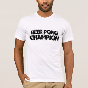 T-shirt Champion de la bière Pong
