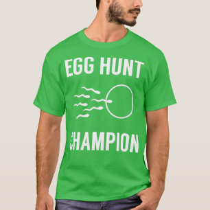 T-shirt Champion de la chasse aux oeufs Drôle papa Grosses