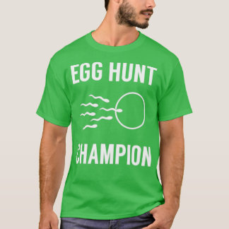 T-shirt Champion de la chasse aux oeufs Drôle papa Grosses