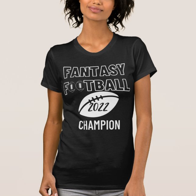 T-shirt Champion de la Ligue de football d'Imaginaire 2022 (Devant)