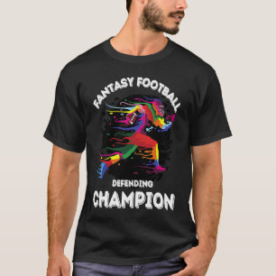 T-shirt Champion de la Ligue de football d'Imaginaire FFL 