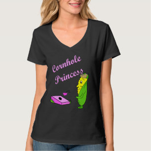 T-shirt Champion de la princesse Cornhole
