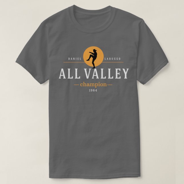 T-shirt Champion de la Vallée 1984 Daniel Larusso (Design devant)