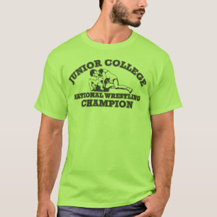 T-shirt Champion de lutte de premier cycle universitaire