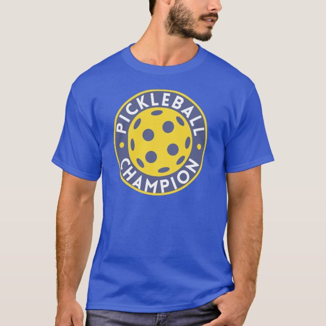 T-shirt Champion de Pickleball (Devant)