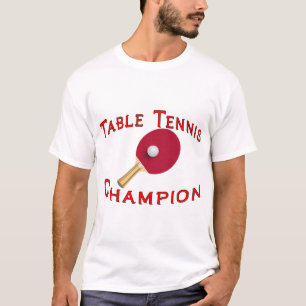 T-shirt Champion de ping-pong