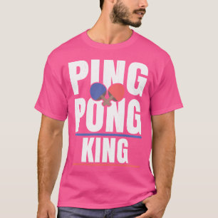 T-shirt Champion de ping-pong de bureau pour tennis de tab